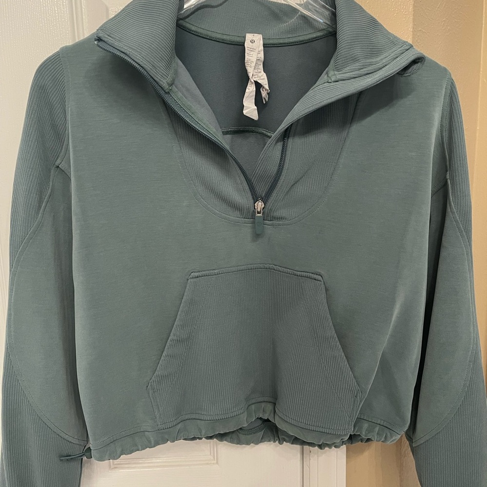 Lululemon Brushed Softstreme Half Zip